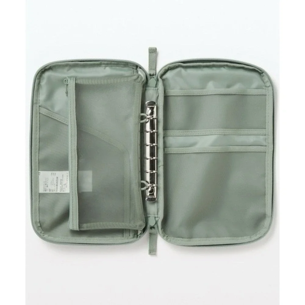 NEW MUJI A5 Slim Pocket Selectable Collection Case Moss Green 265×155×25mm